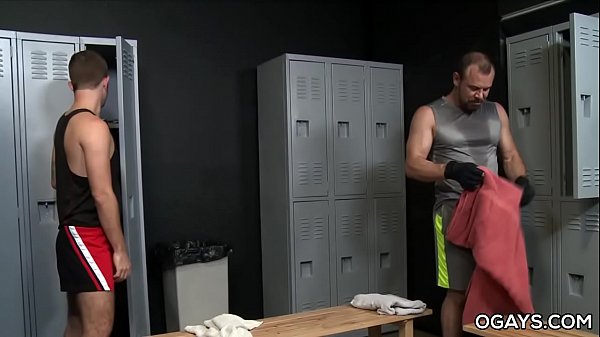 Fat old dick slips into a younger gay bunghole