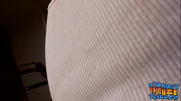 Smooth young straightie plays with his small cock solo