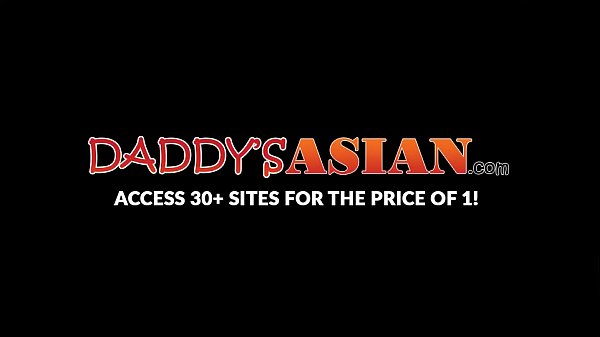 Cocksucking daddy makes love to beautiful Asian twink