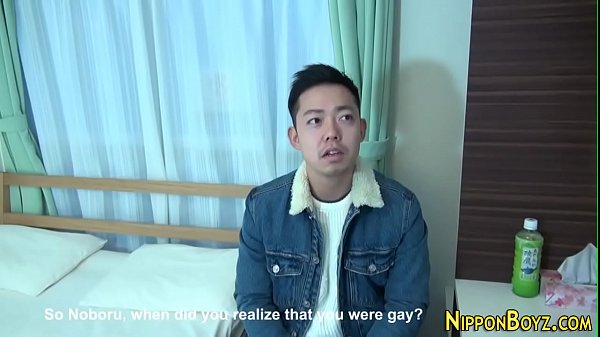 Asian teenager jerks off